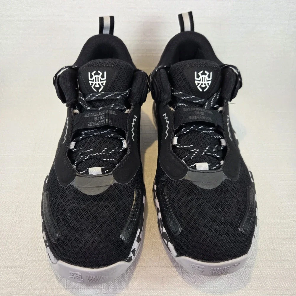 Adidas D.O.N. Issue #3 Team‎ Mid Black Basketball Shoes # H67719 Men's 9.5 - Picture 2 of 9